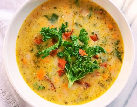 Rink Side Recipes: Chicken Bacon Ranch Soup