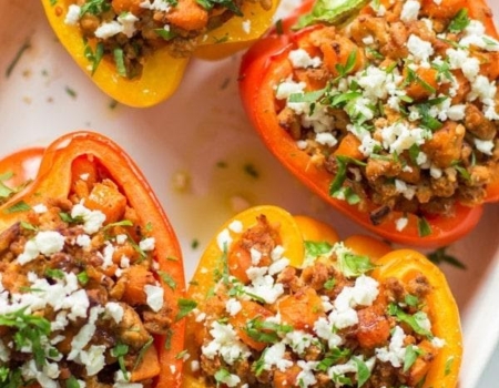 Stuffed Bell Pepper Tacos 